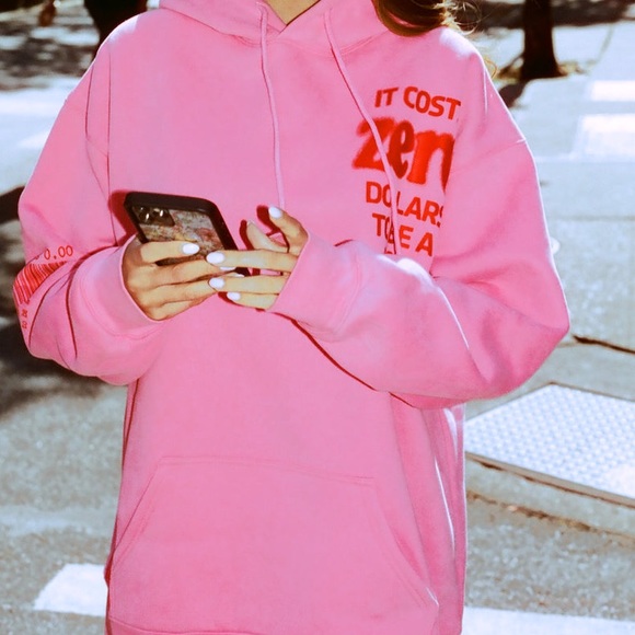 The Mayfair Group It Costs $0.00 To be A Nice Person Hoodie - Picture 10 of 11